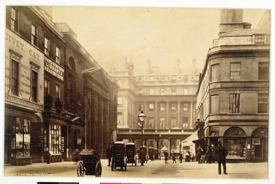 Abbey Square and Pump Rooms, Bath, c.1880 by English Photographer